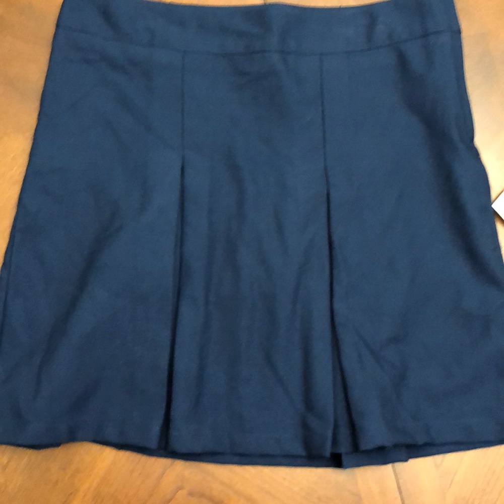Cat & Jack girls navy school uniform skort 16p NWT